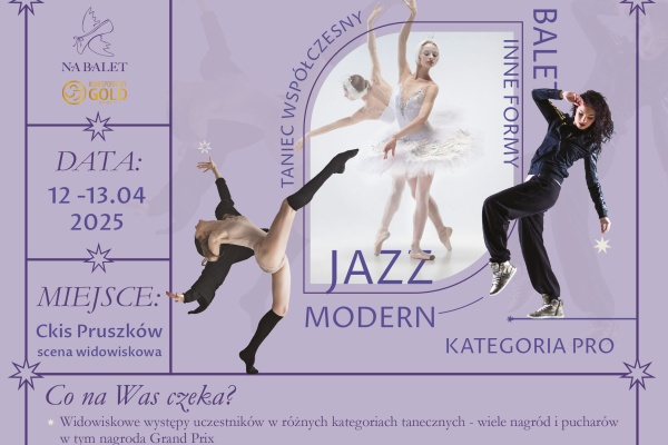 II Ogólnopolski Turniej Tańca 12-13.04.2025